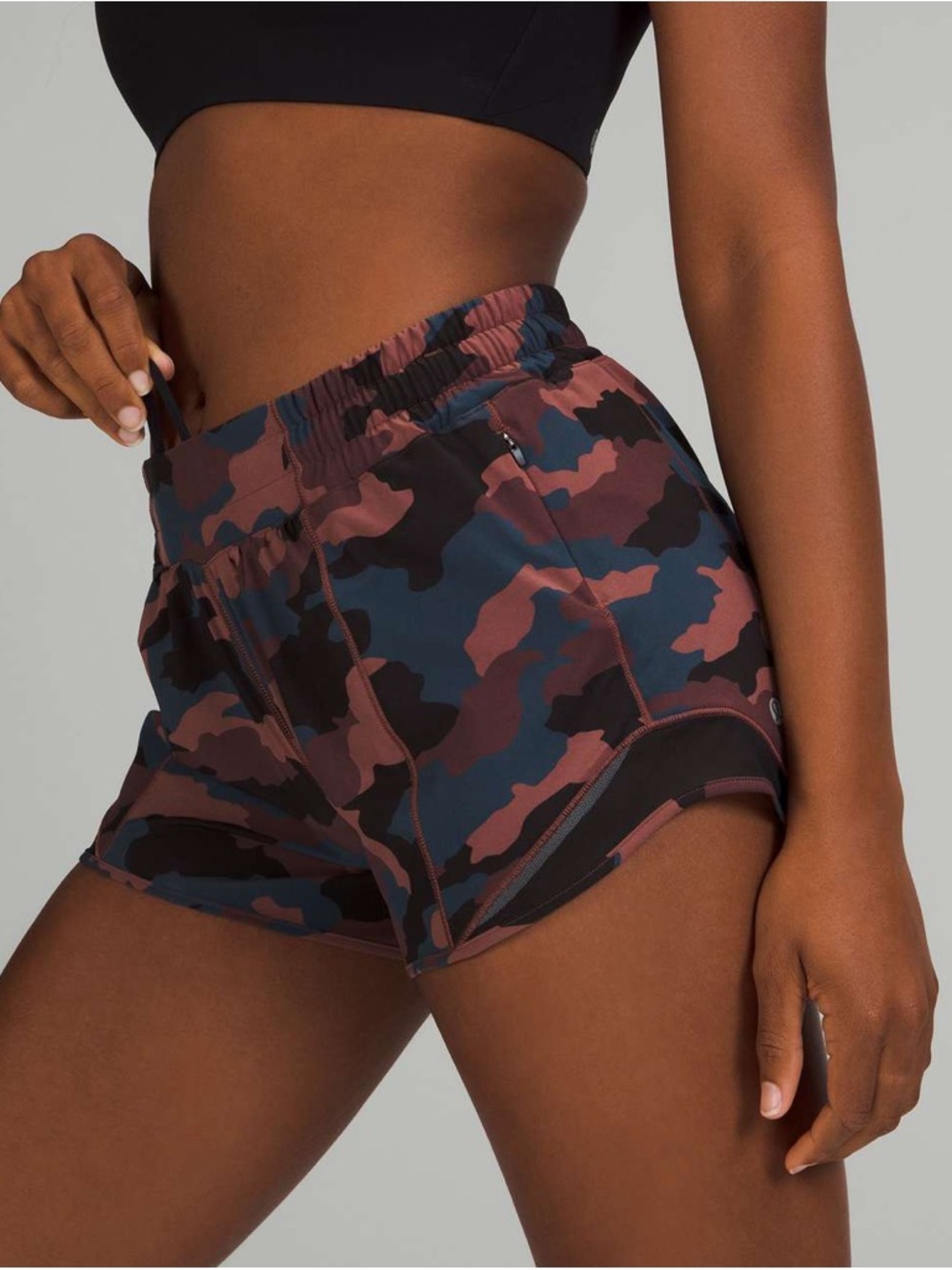Lululemon Hotty Hot Low Rise Lined Short 8